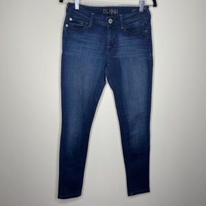 DL1961 Amanda Dark Wash Mid-Rise Skinny Jeans 26